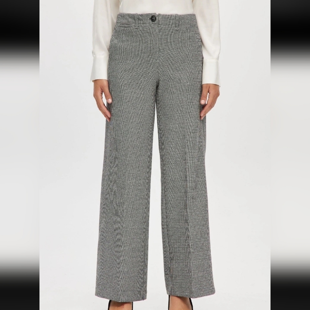 Hilary Radley Women's Front Slash Pockets Stretch Brushed Pants, New - Picture 3 of 8